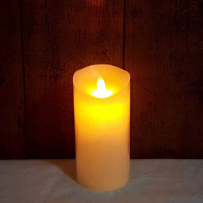 아둥놀이터 LED 촛불 양초 15cm, 단일색상