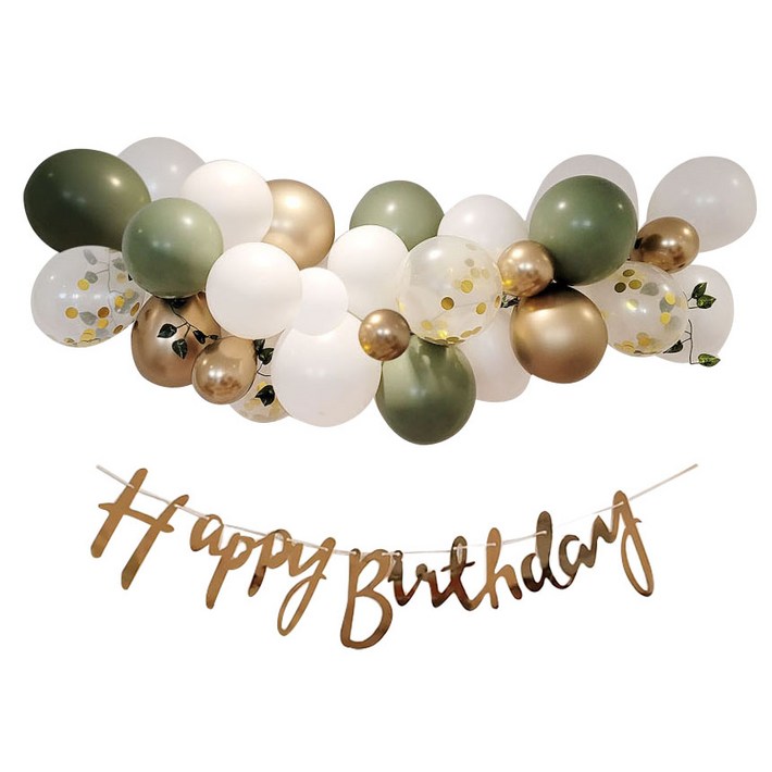 올리브파티 벌룬 클라우드 생일파티 세트 올리브파티 벌룬 클라우드 생일파티 세트