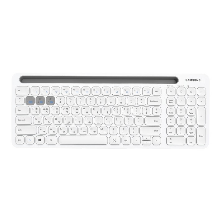 삼성전자 블루투스 무선 일반형 키보드, 화이트, SKP1000W