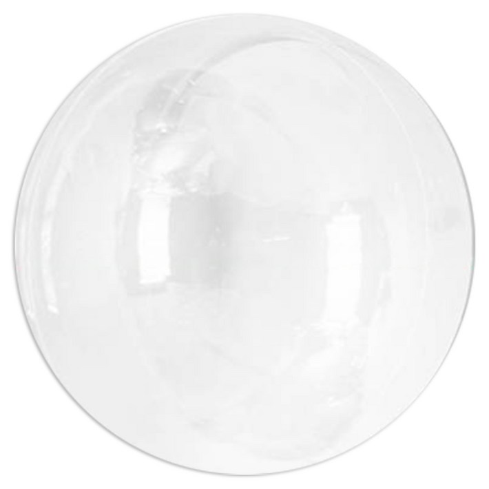 파티쇼 PVC 투명 버블 풍선 신축형 50cm