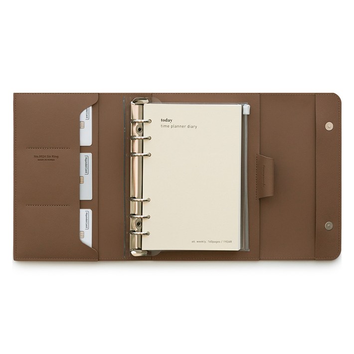 퍼니메이드 가죽 만년형 타임플래너 다이어리  속지 세트