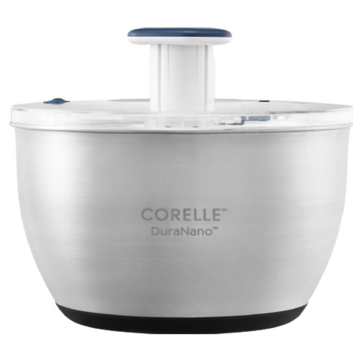 코렐듀라나노 스테인리스 야채탈수기, 네이비, 1개