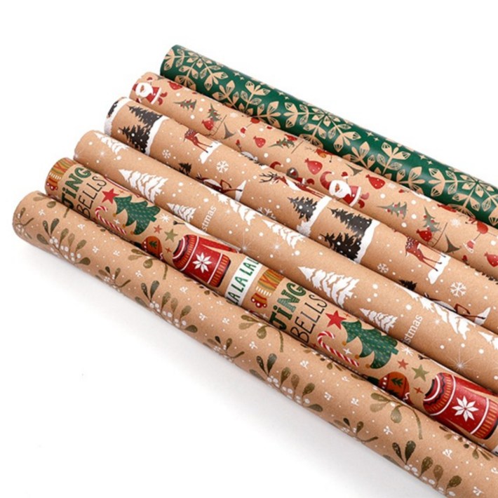 미소로운 선물 포장지 6종 세트 50 x 70 cm