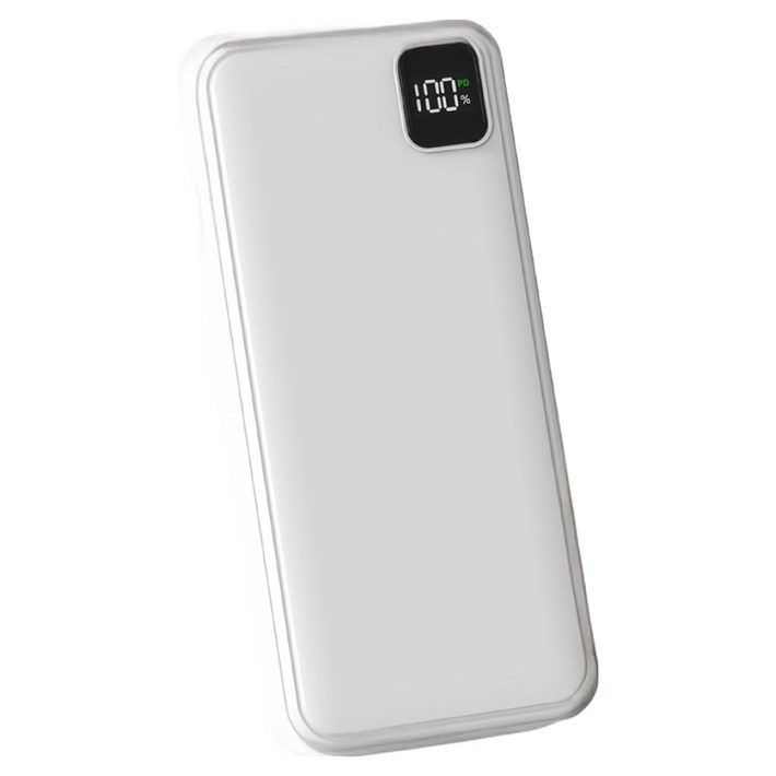 뉴클 에어볼트 PD 22.5W 고속 충전 보조배터리 10000mAh, 화이트, NCPB10KPD23LG