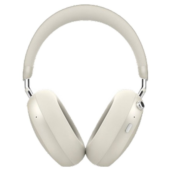 브리츠 NEW 프리미엄 노이즈캔슬링 무선 블루투스 헤드폰, 베이지, SteelRec