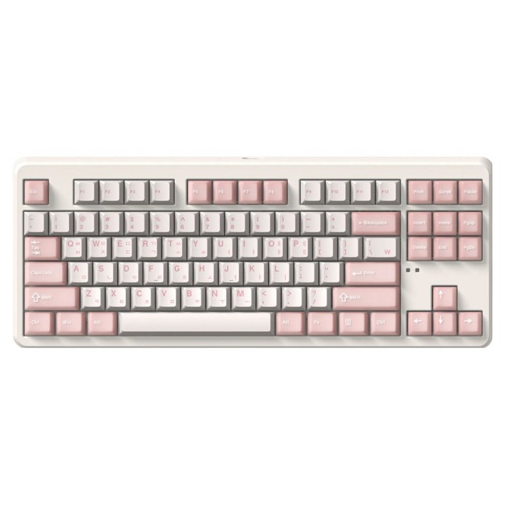 에프엘이스포츠 가스켓 마운트 블루투스 유무선 기계식 텐키리스 키보드 저소음 파도축