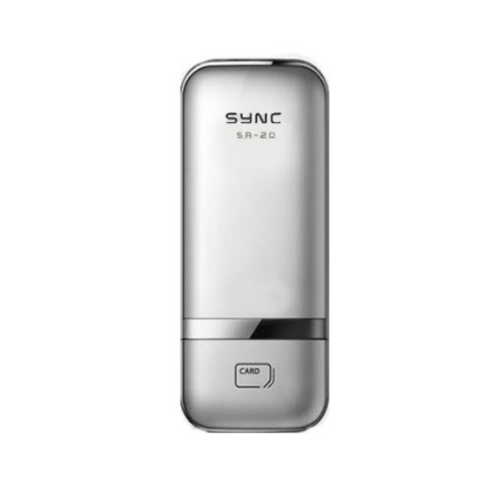 혜강씨큐리티 SYNC 도어록 실버 SR20 카드키 4p 혜강씨큐리티 SYNC 도어록 실버 SR20 카드키 4p