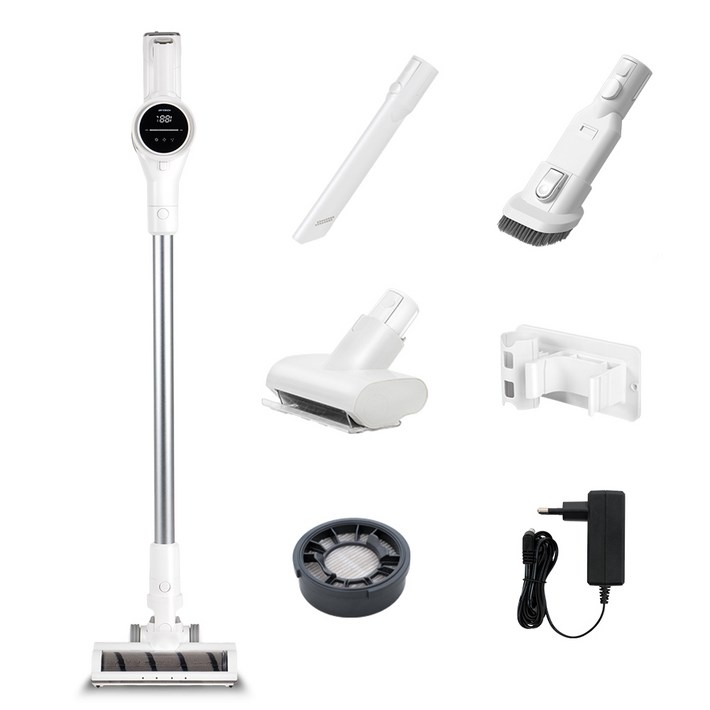 홈앤아트 BLDC 스틱형 흡입력 좋은 무선 핸디 진공청소기 HAVG-250W