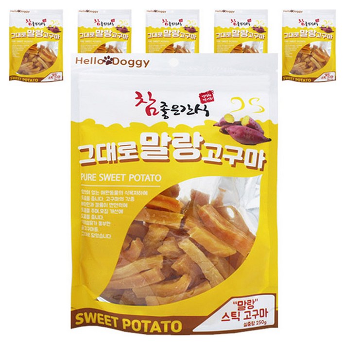참좋은간식 강아지 그대로 말랑 고구마 스틱