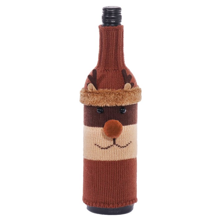 인블룸 크리스마스 니트 와인커버