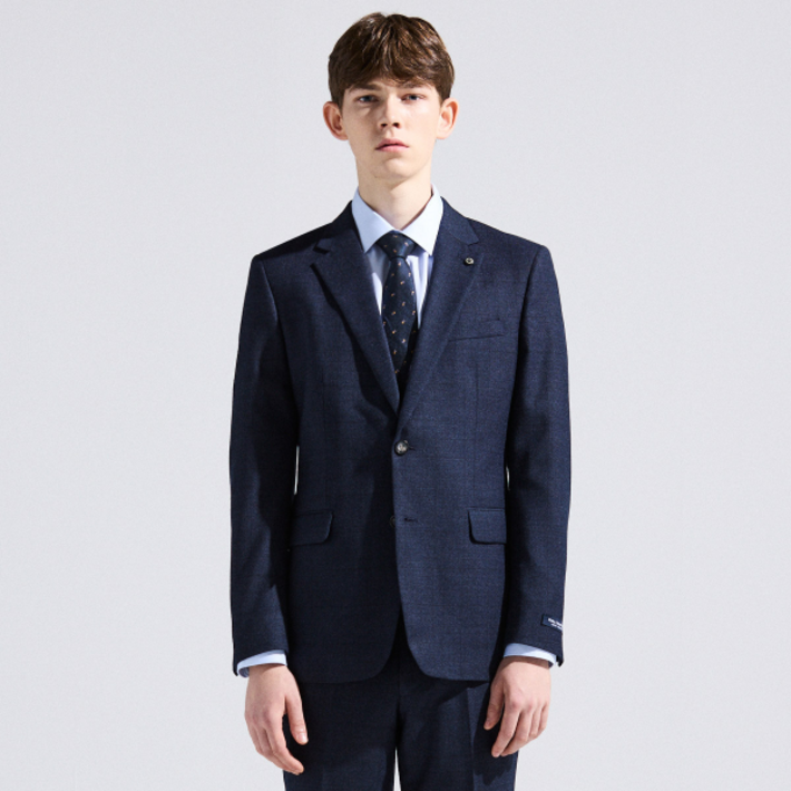 에스티코 WOOL 50% 수트 세트 글렌체크 (슬림핏)_SSJRD05SET
