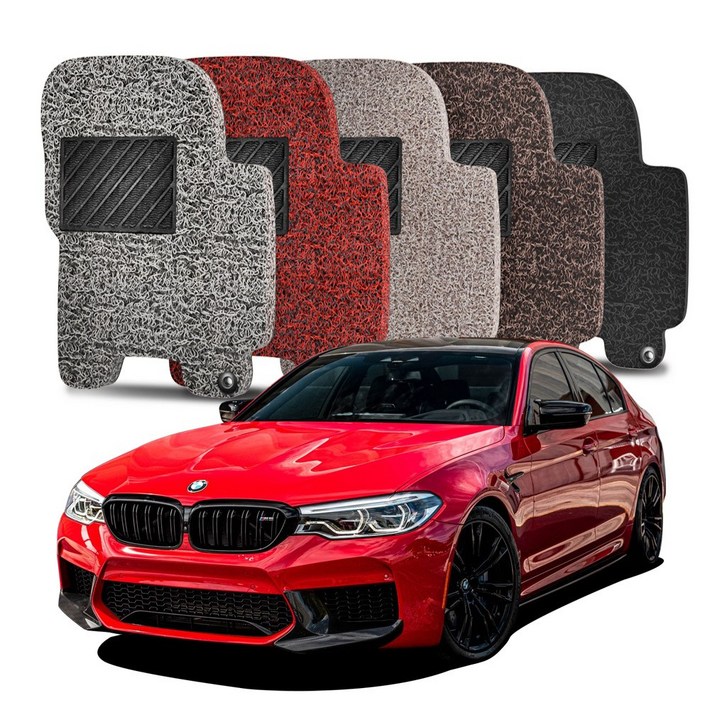 리파인드 확장형 코일매트 카매트 1열2열 BMW 5시리즈 M5 F90