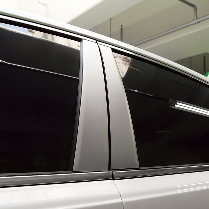 더뉴그랜저 호환 튜닝 용품 메탈 B필러 몰딩