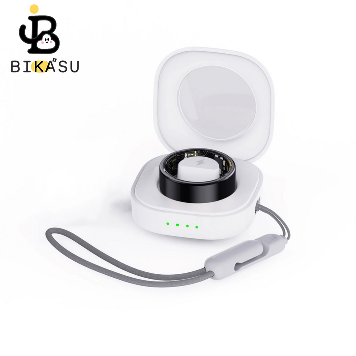 BIKASU 스마트 반지 초경량 방수 스마트링 남녀 공용 블루투스 수면 패턴 모니터링 건강분석 단련하다 반지