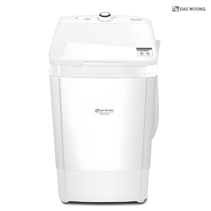 대웅모닝컴 6kg 대용량 스텐 탈수기 DWN820 대웅모닝컴 6kg 대용량 스텐 탈수기 DWN820