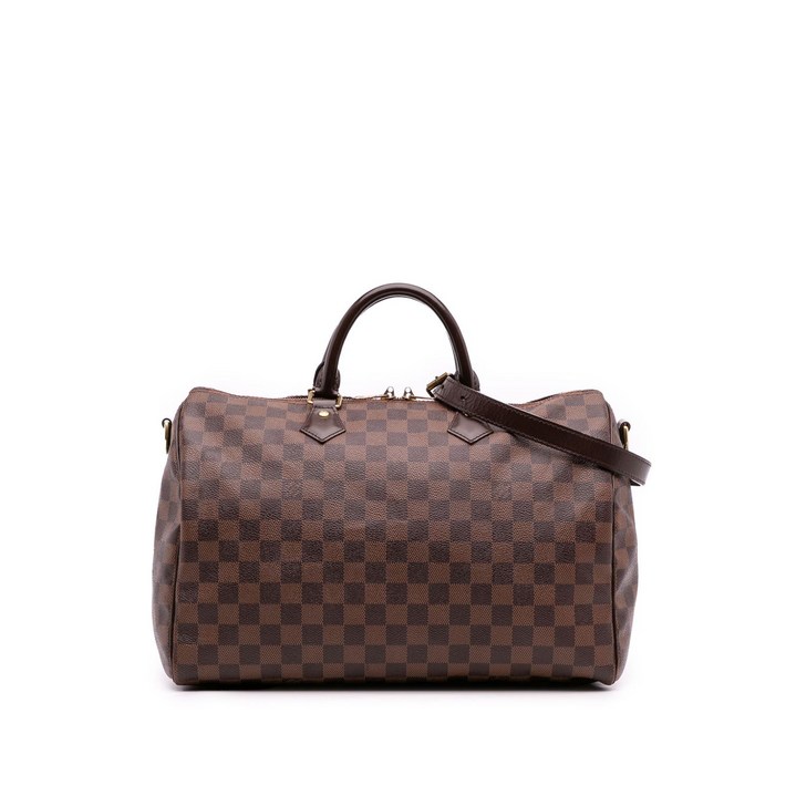 루이 비통 중고 2015 다미에 에벤 스피디 35 보스턴 백