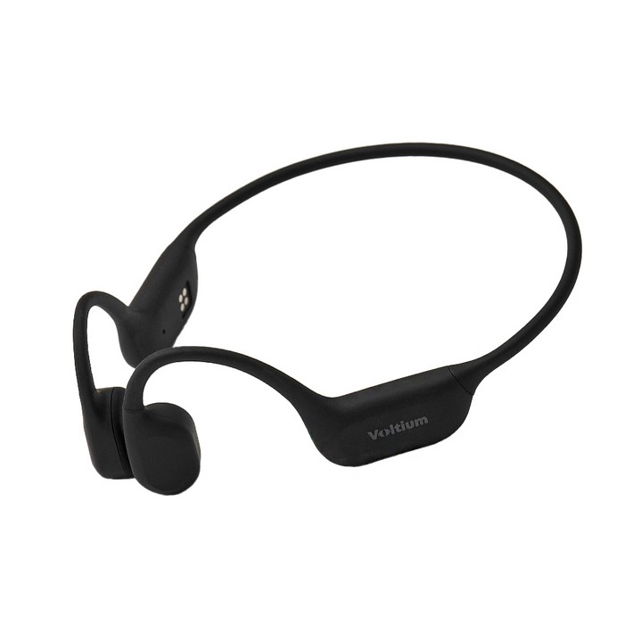 평생 AS 볼티움 블루투스 무선 골전도 이어폰 아쿠아본X VTUX900, 팬텀 블랙