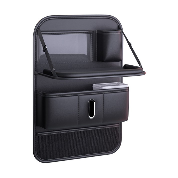 자동차 뒷좌석  폴딩테이블 수납포켓 차량용 백포켓 정리포켓