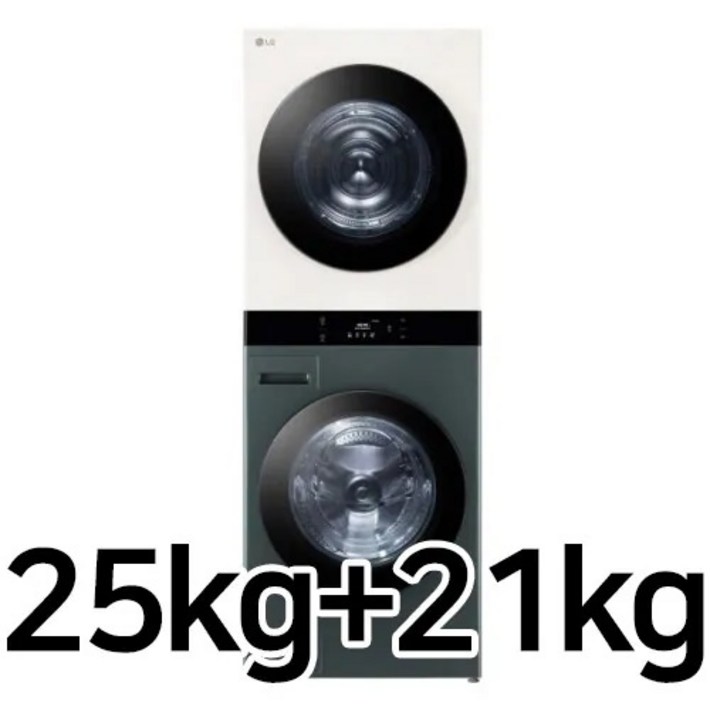 LG전자 오브제컬렉션 워시타워 WL21GEHU 25Kg21Kg LG전자 직접설치