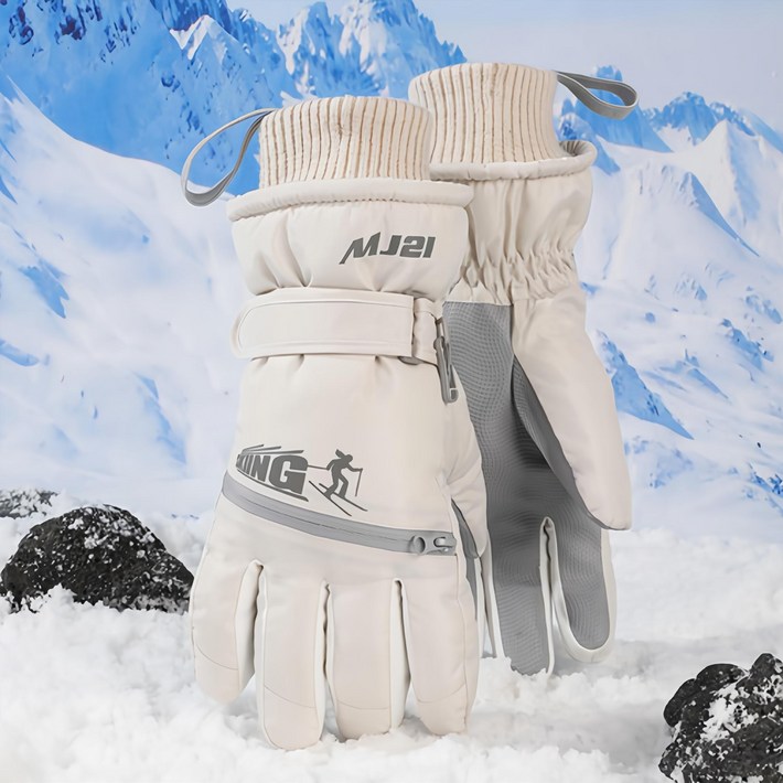 MJ21 남녀공용 방한장갑 스마트터치  카드수납 스포츠 스키장갑