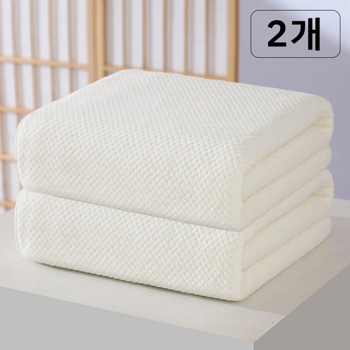 베랄롤 호텔 대형 비치 바스타올 샤워타올 40수 극세사 비치타월 목욕타올 고흡수력 속건 수건1.40.7M