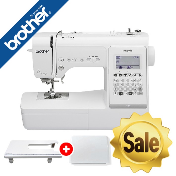 부라더미싱 이노비스A150 이달의사은품 신형공구함세트 신간잡지 무료수강증 NVA150 가정용 전자미싱 A150