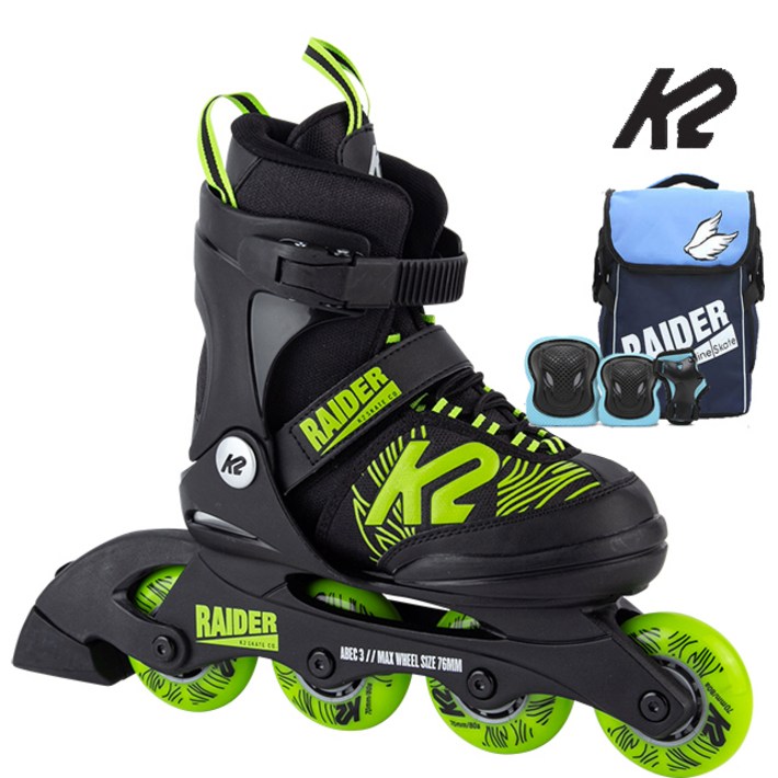 K2 레이더 정품 2025년 아동 인라인가방보호대
