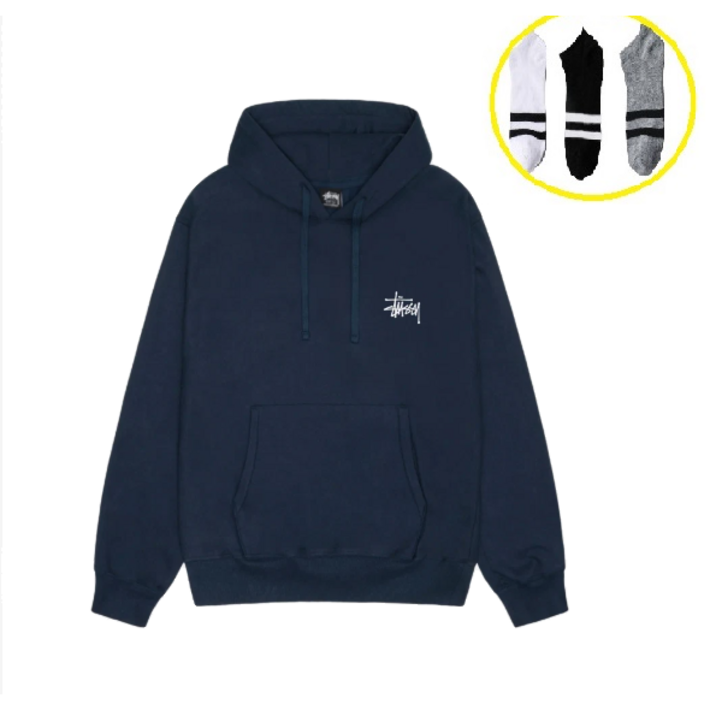국내매장판 스투시 베이직 후드 1925000  패턴양말 증정