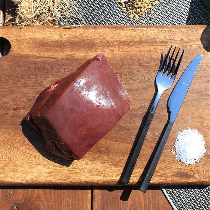 당일도축 한우 소간 300g 쇠고기간 생간 축산물백화점 꿀맛컴퍼니 강아지소간