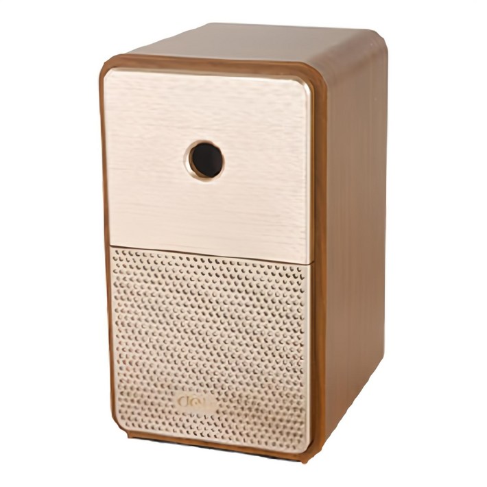 델리 레트로 스피커 모양 5단 심조절 회전식 연필깎이