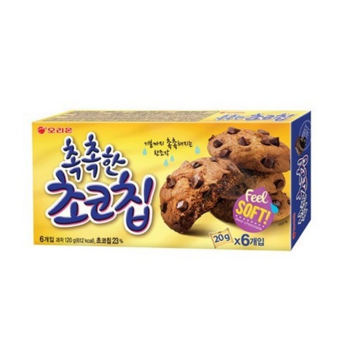 오리온 촉촉한초코칩(120g)
