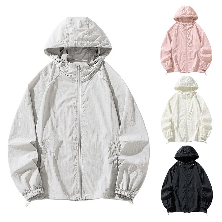 디디오 초경량 후드 바람막이 남녀공용 등산 운동 자켓