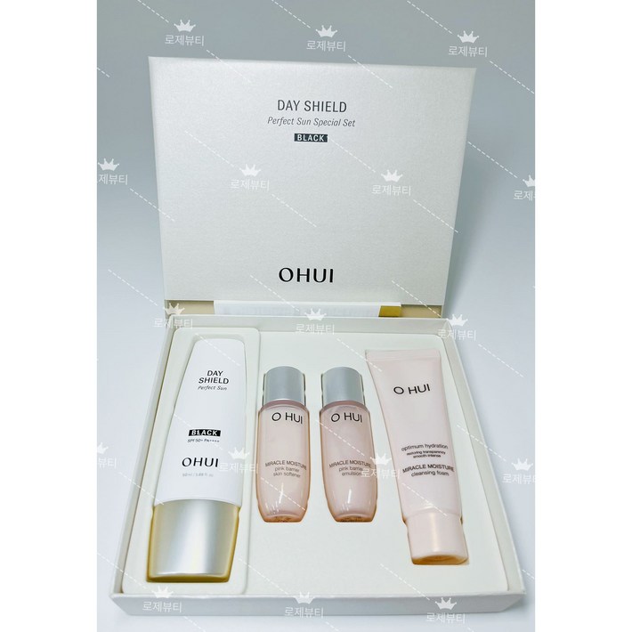 오휘 오휘 데이쉴드 퍼펙트 선 블랙 50ml 기획세트, 50ml, 1개