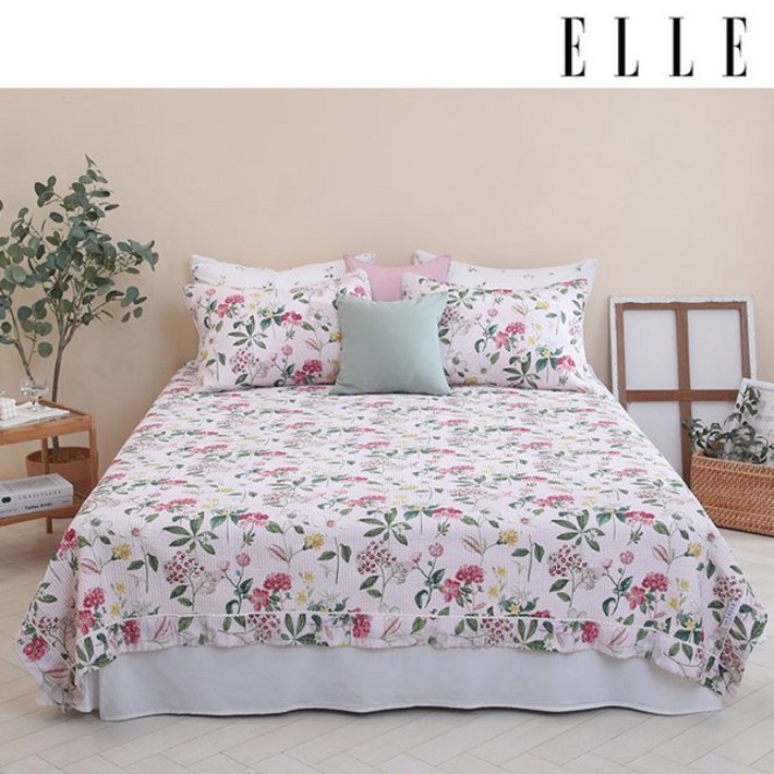 브랜드매장판 엘르 벨에어 모달 목화 스프레드Qs