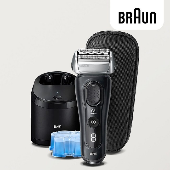 BRAUN 시리즈 8 Sonic 전기면도기