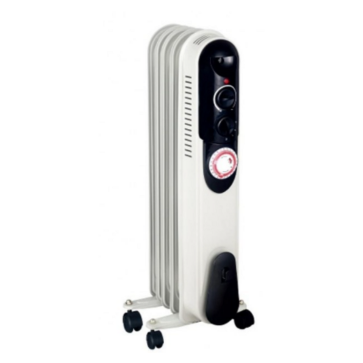 600W 저전력 거실 소형 원룸 이동식 캠핑용 절전 실내 라디에이터 5핀 난로 온풍기 바퀴