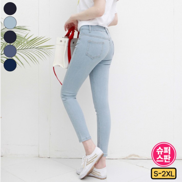 가비진 여성용 스판 데님 스키니 팬츠 가비진 여성용 스판 데님 스키니 팬츠