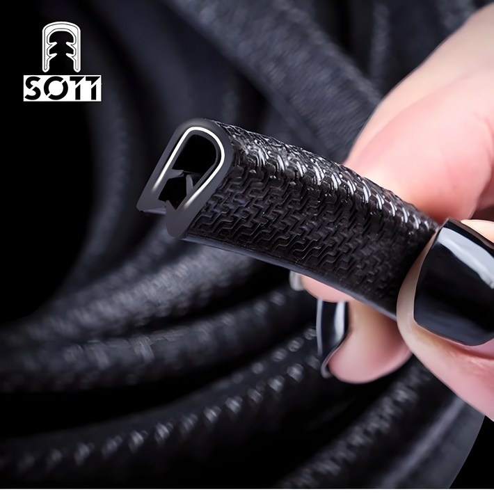 CYJ company 자동차 문콕방지 몰딩 도어 가드 U형스테인리스 PVC특수고무 충격완화