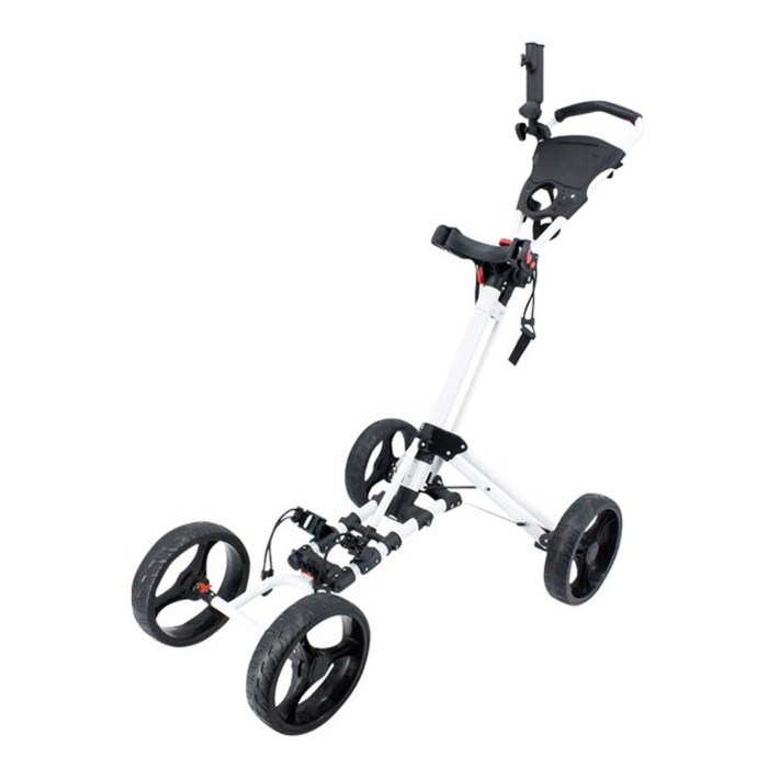 휴대용카트 접이식 캐리어 Golf Cart Four-Wheel Aluminum Alloy Tricycle Stadium Folding Accessories - 투데이밈
