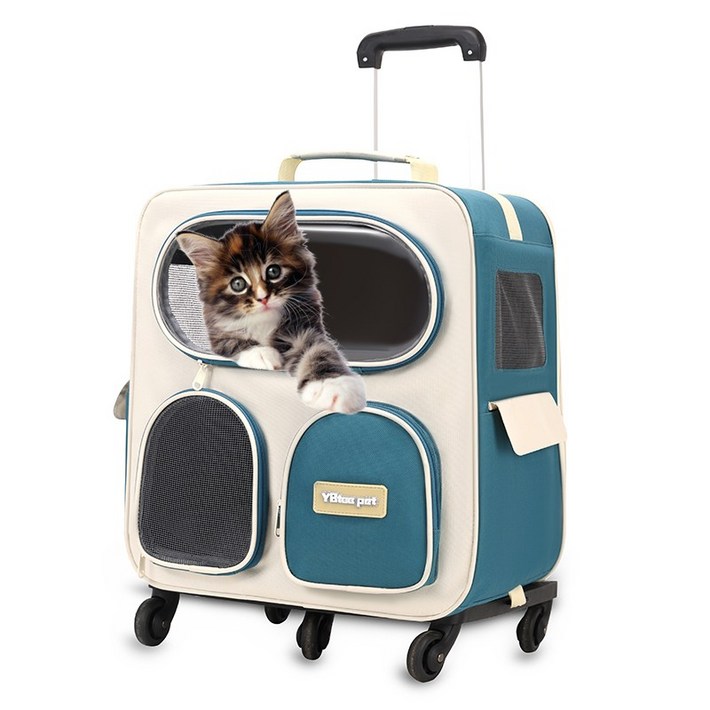 반려동물 이동식 백팩 캐리어 4륜 반려견 캐리어 고양이 강아지 이동가방 이동장 고양이이동장 강아지캐리어가방 고양이캐리어가방