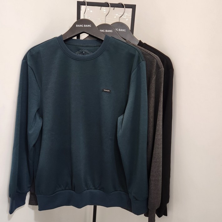 뱅뱅 NC경산점 겨울신상 반값세일 남녀공용 심플 맨투맨 티셔츠 NTK750