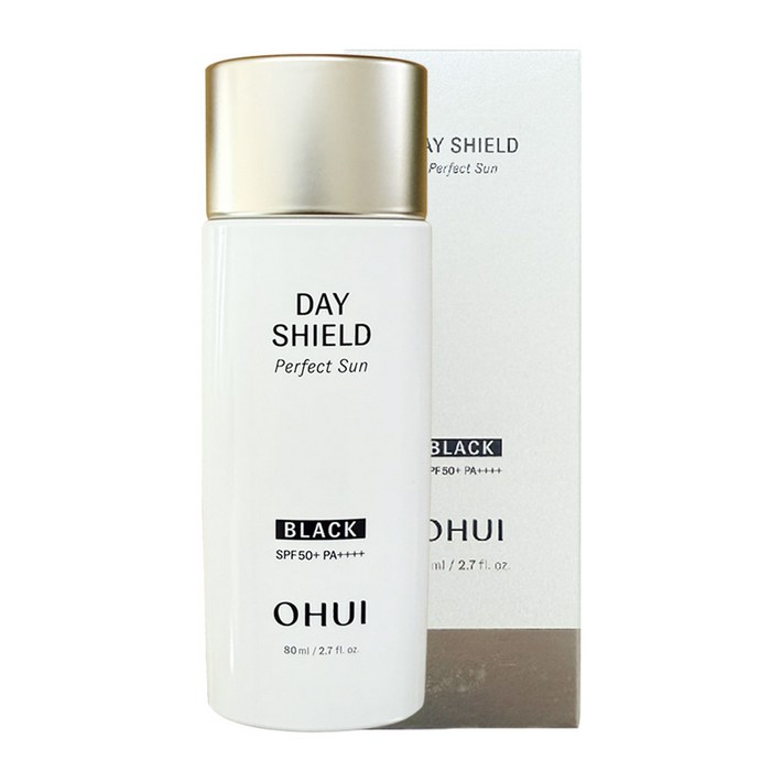 오휘 퍼펙트 선 블랙, 3개, 80ml