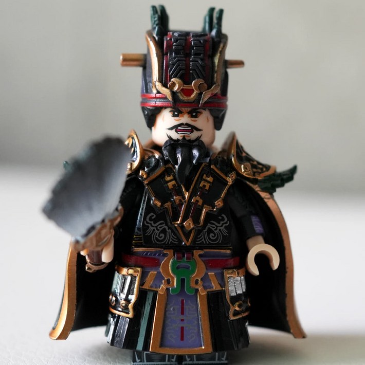 브릭팝 미니피규어 팩토리 커스텀 브릭 삼국지 위촉오 호환 블록