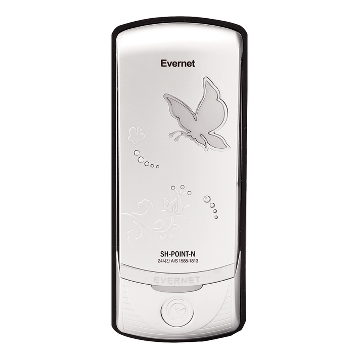 에버넷 샷시문 도어락 보조키 커버형 비밀번호 자가설치 SHPOINTN