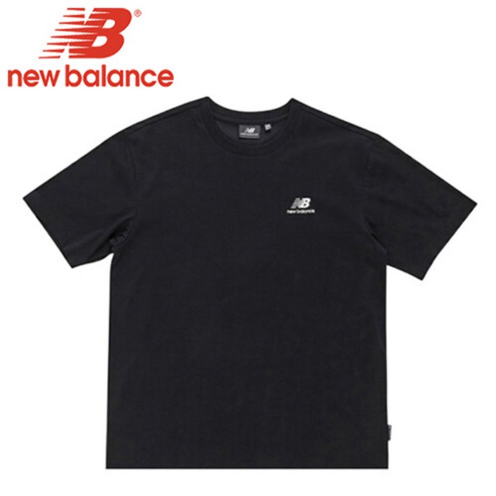 뉴발란스 AUNI 에센셜 스몰로고 반팔티 NBNEC2101319