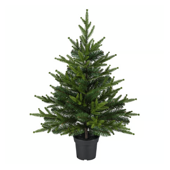 이케아 VINTERFINT 빈테르핀트 인조식물, 실내외겸용크리스마스 트리 15cm