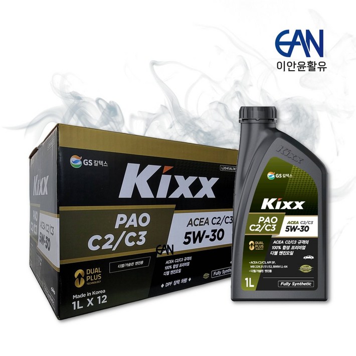 킥스파오 C2C3 5W30 1L 디젤용 엔진오일 킥스파오 C2C3 5W30 1L 디젤용 엔진오일