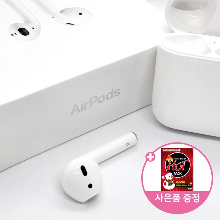 Apple 에어팟 2 블루투스 유닛 판매 정품판매 애플코리아 정품  핫팩