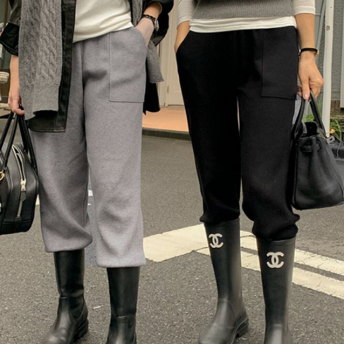 코코블랙  부드러운 조거 팬츠 4color