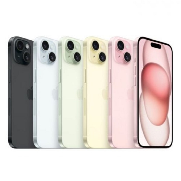애플 아이폰 15 256GB 공기계 중고폰 자급제폰 리퍼폰 A3090, 랜덤색상 빠른출고 가능, 256GB